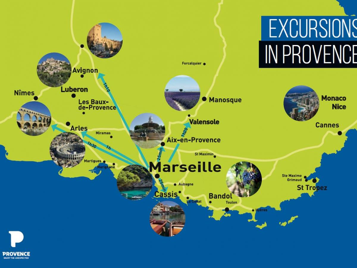 Autour de Marseille  la Provence  Marseille Tourisme