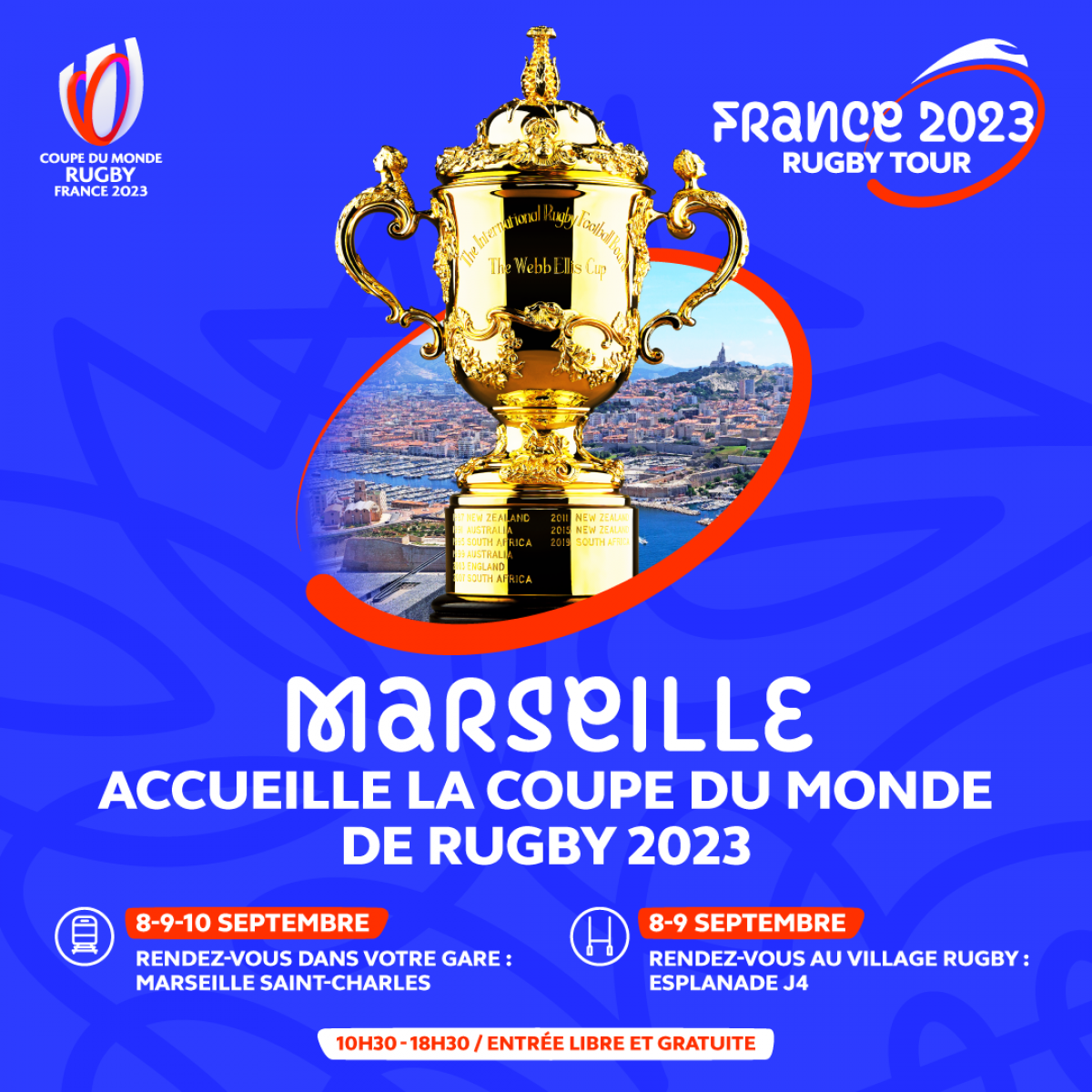 France 2023 Rugby Tour Office de Tourisme de Marseille