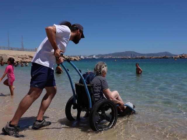 Handicap Plage Ville De Marseille