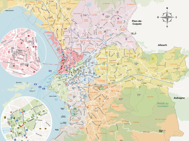 Plan Complet De Marseille