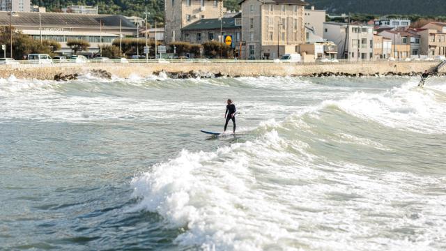 Surfeur à la vieille chapelle