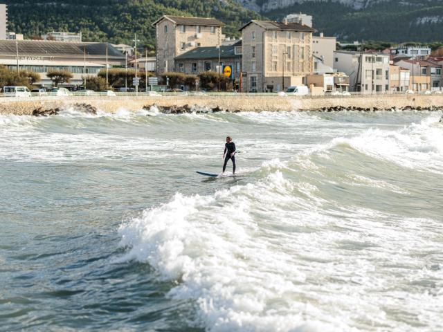 Surfeur à la vieille chapelle