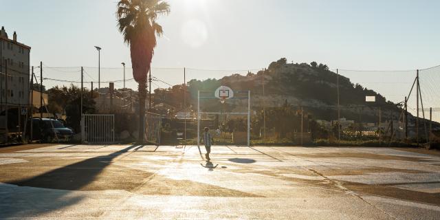 Terrain de basket